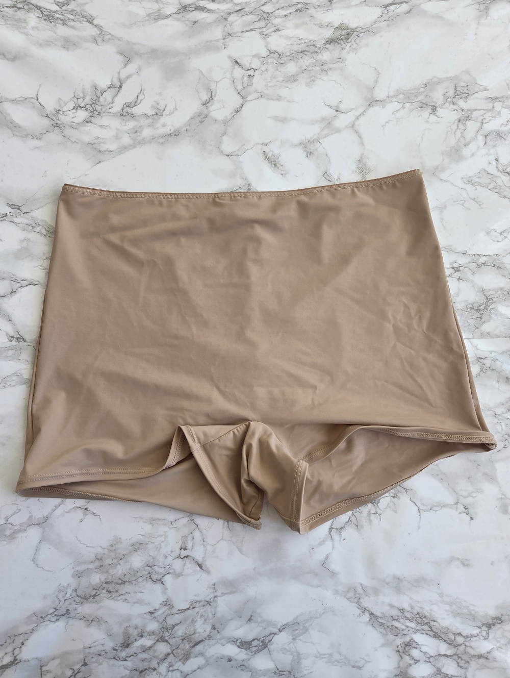 Leonisa HIGH WAISTED TUMMY CONTROL SHAPEWEAR SHORTS Black Tan XL - Picture 6 of 14